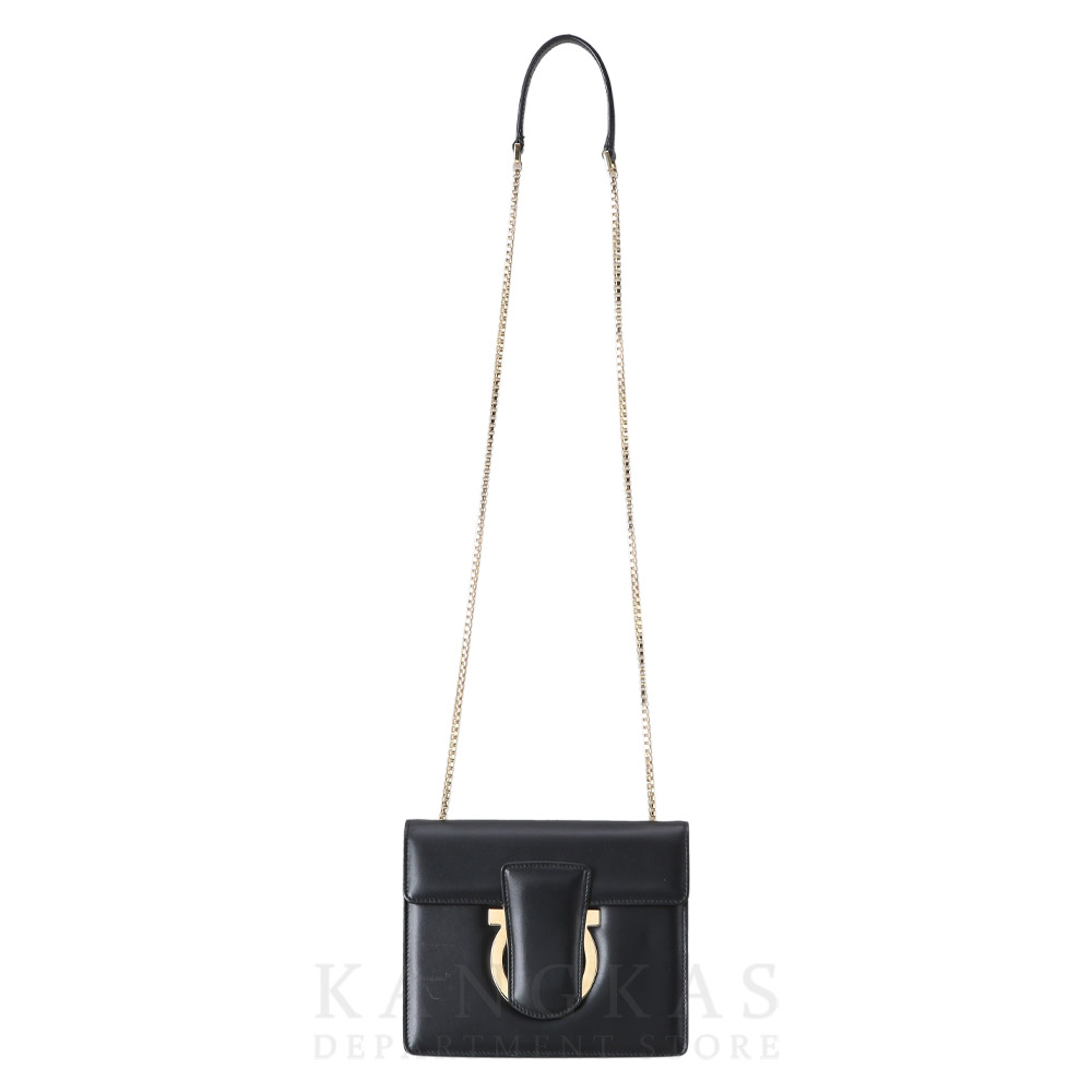 Salvatore Ferragamo(USED)페레가모 21F893 간치니 체인 크로스백